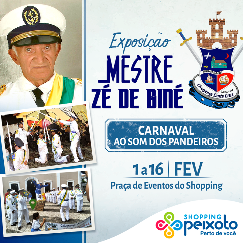 Exposição Zé de Biné  – Ao som dos pandeiros