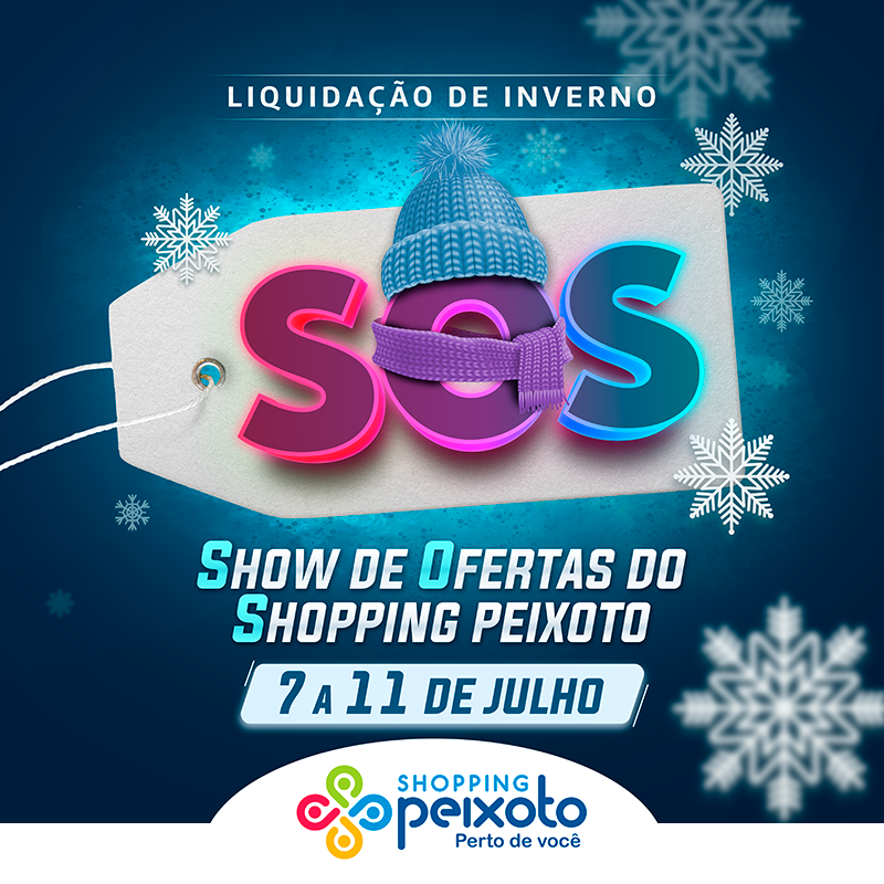 LIQUIDAÇÃO DE INVERNO – 07 a 11 de JULHO de 2021