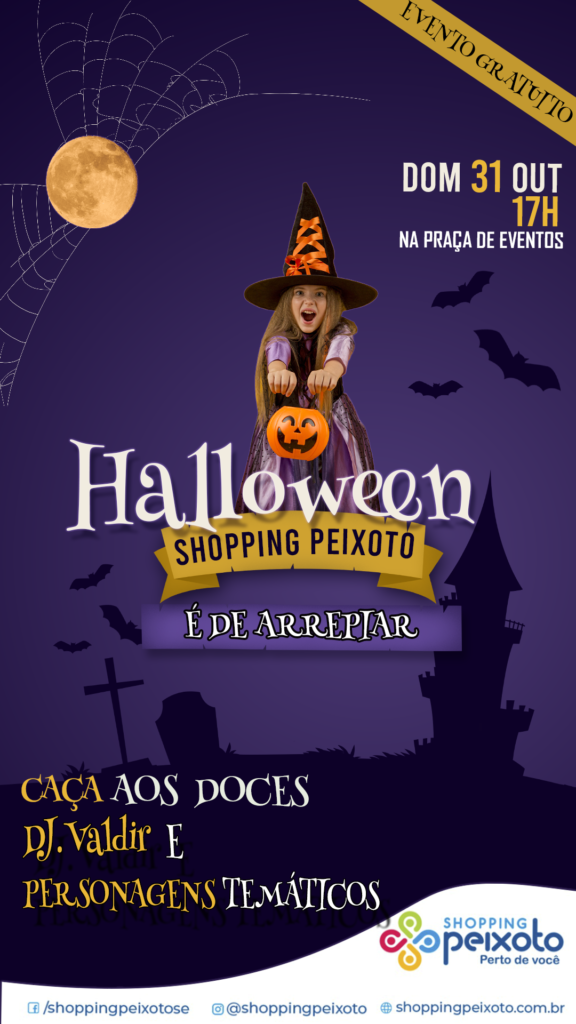 Halloween Shopping Peixoto