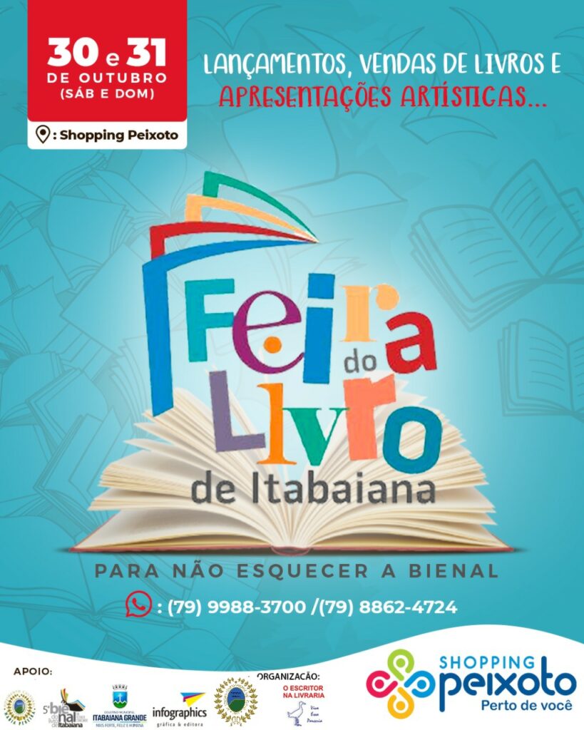 Programação Feira de livros