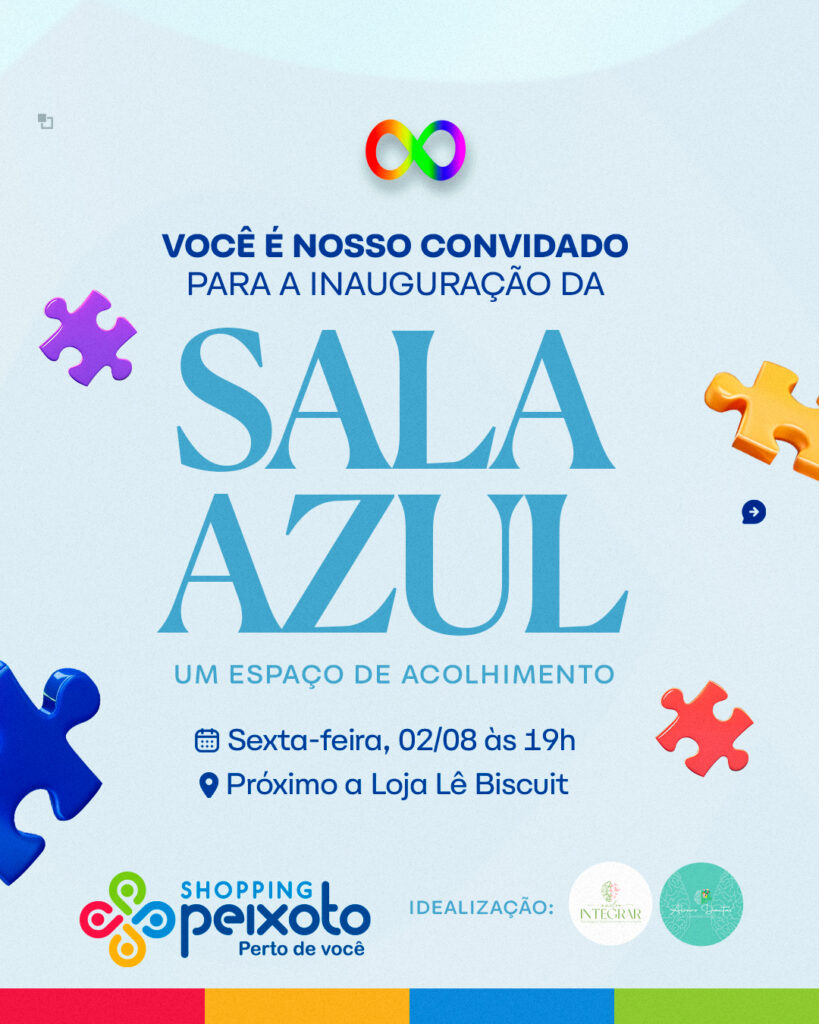 Inauguração da Sala Azul no Shopping Peixoto: Espaço para Pessoas Neuroatípicas