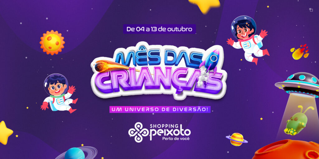 Mês das Crianças – Confira a programação!