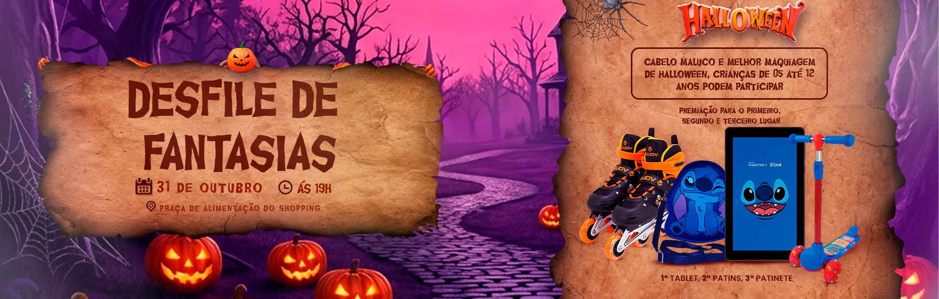 campanha Halloween
